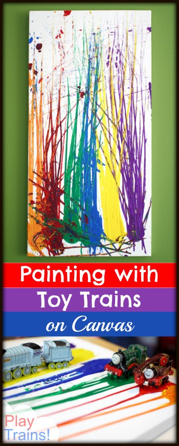 4. Dipingere con i trenini