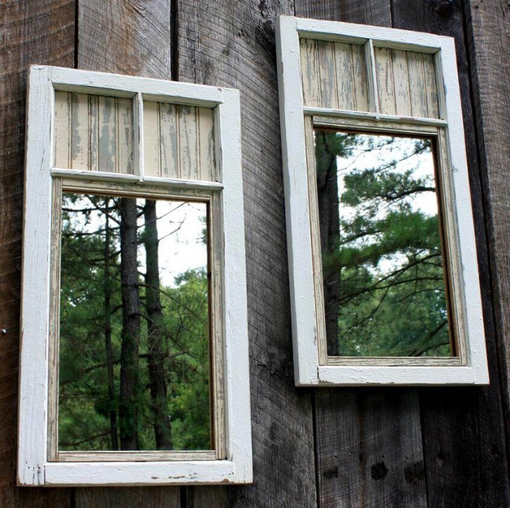 18. Se all'esterno avete la natura incontaminata, non c'è scelta migliore che aprire una vera finestra su di essa.