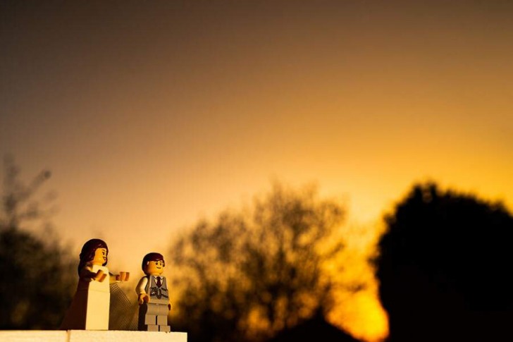 Un fotografo di matrimoni in isolamento ricrea un'esilarante cerimonia con i LEGO con servizio fotografico completo - 19