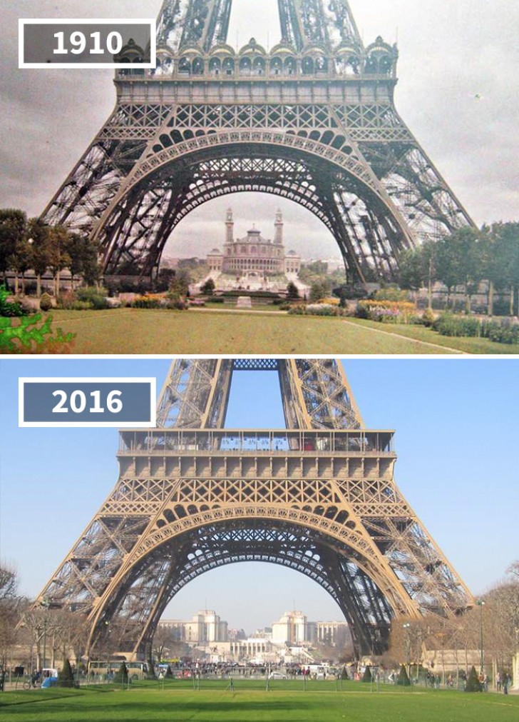 106 jaar oud en het staat er nog steeds, tussen de daken van een van de meest bezochte steden ter wereld: het is de Eiffeltoren!