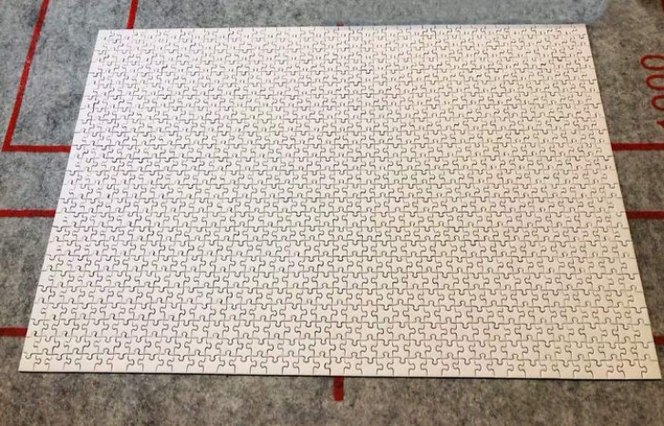 Tinyouth ha messo in vendita un puzzle da 1000 pezzi completamente bianchi che farà letteralmente "impazzire" che tenterà di completarlo
