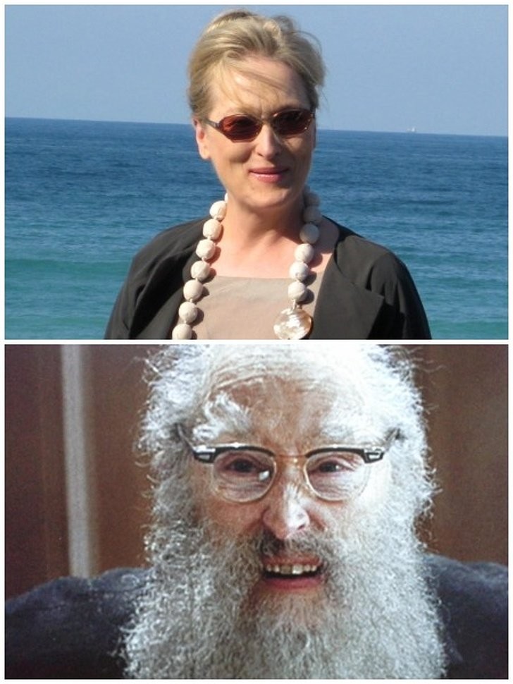 2. Meryl Streep diventò il Rabbino in Angels in America