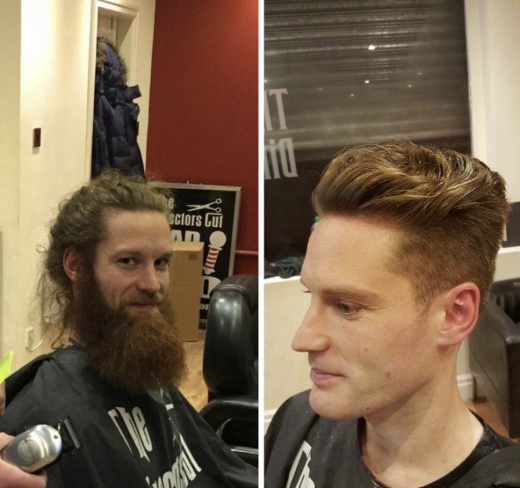 6. Cosa si nasconderà dietro tutta quella barba e quei capelli? Scopriamolo!
