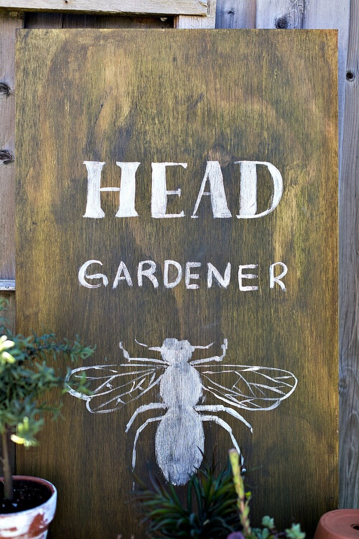 9. Il capo giardiniere è l'ape!