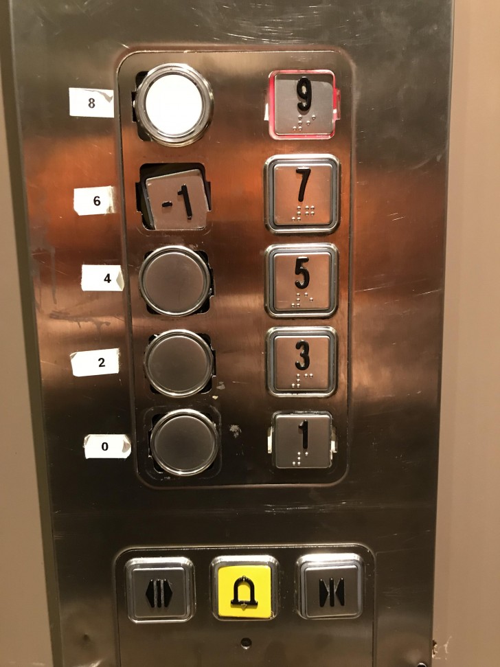 3. Cosa sarà mai successo a questo ascensore?