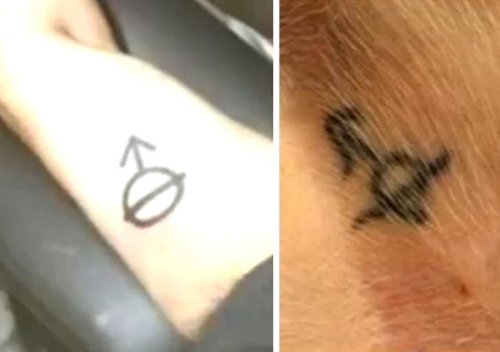 15. Ce type s'est fait faire le même tatouage que son chien, sans se rendre compte que le symbole signifie que l'animal est stérilisé !