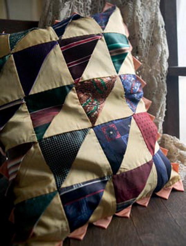 2. Un cuscino patchwork