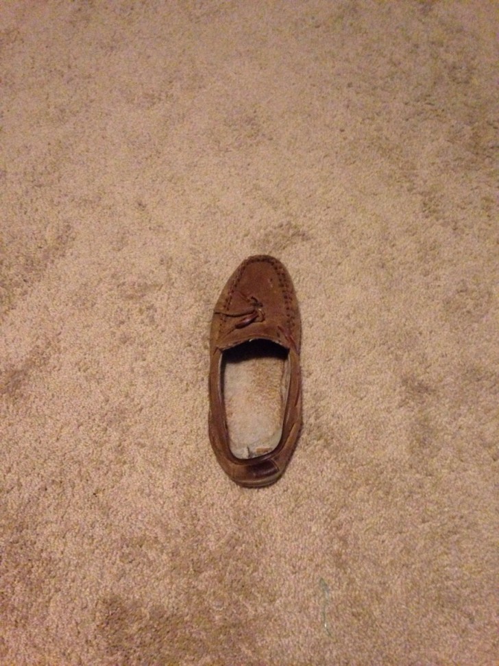 3. De binnenkant van mijn schoen is ongelooflijk goed afgestemd op de vloerbedekking