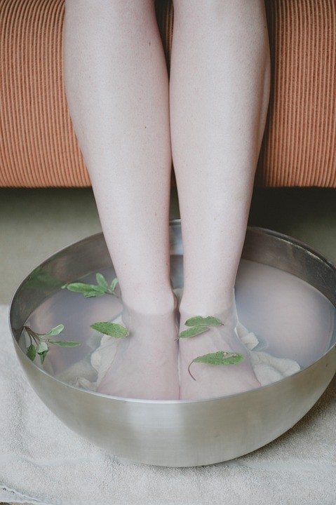 4. Foot bath