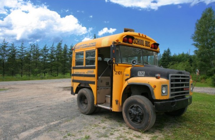 Le plus petit bus scolaire du monde ?