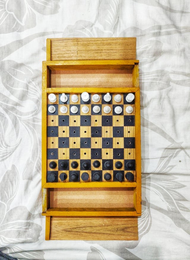 4. Ein Schachbrett speziell für Blinde