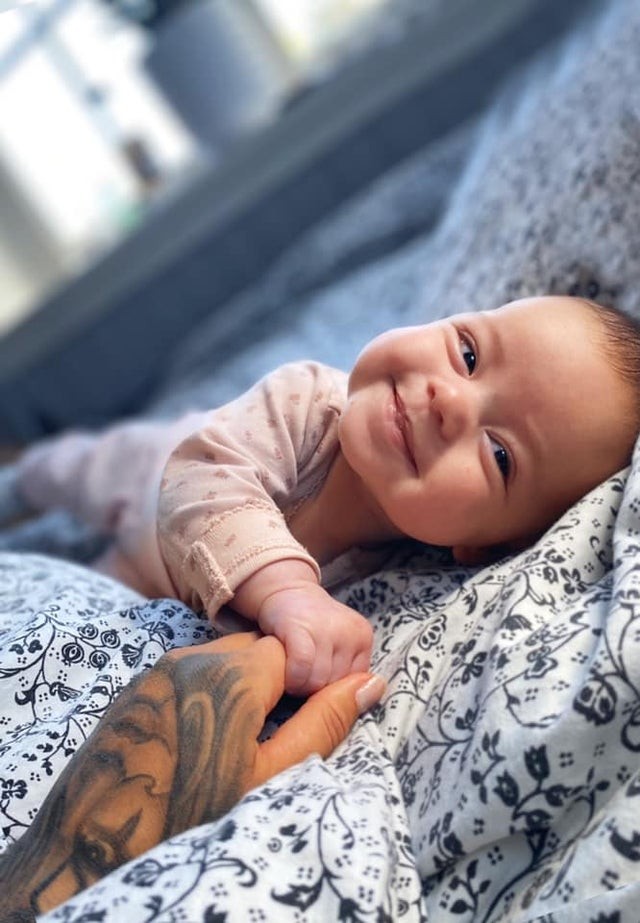 Non c'è nulla di più bello del sorriso di un neonato...