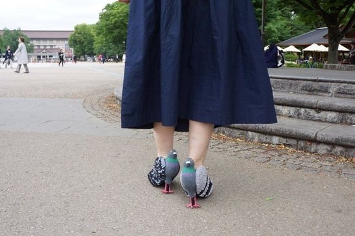 Une paire de chaussures fantaisistes que seule une Mary Poppins ivre oserait porter !