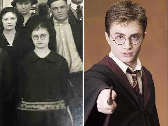 13. "On dirait que ma grand-tante était Harry Potter !"