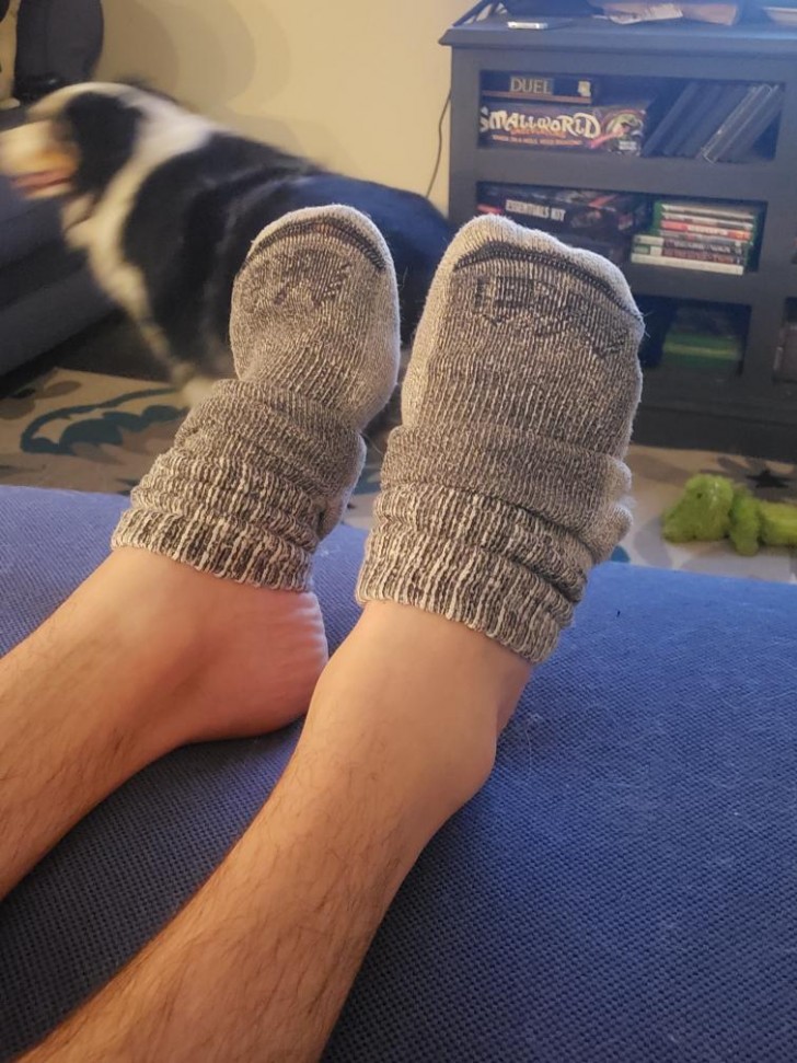 10. Warum zu Hause die Socken so anziehen?