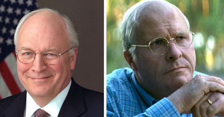 4. Christian Bale spielt die Rolle des ehemaligen US-Vizepräsidenten Dick Cheney in dem Film Vice