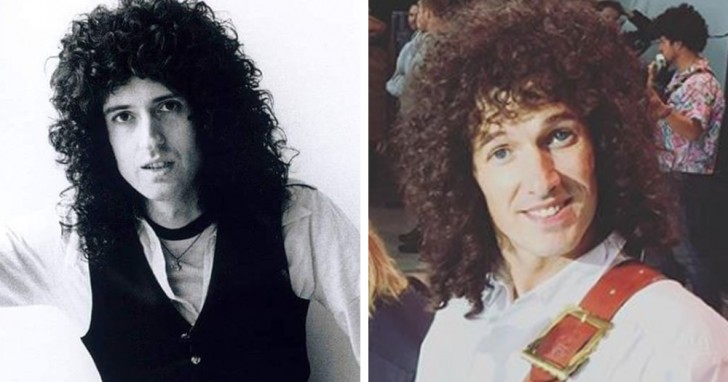 5. Gwilym Lee est Brian May dans le film biographique sur le groupe Queen, "Bohemian Rhapsody"