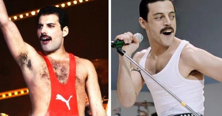 6. Bien qu'il y ait eu quelques différences d'opinion sur le sujet, nous pensons que Rami Malek ressemblait beaucoup à Freddie Mercury dans "Bohemian Rhapsody"
