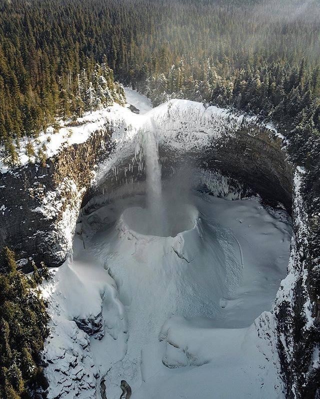 Le cascate di Helmcken in Canada: sembrano uscite direttamente da un film!