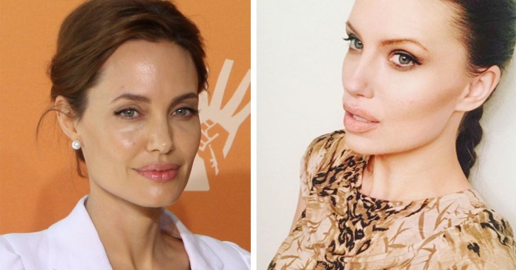 1. Wenn Melissa Bazen die Straße hinuntergeht, denken viele Leute, sie sei Angelina Jolie!