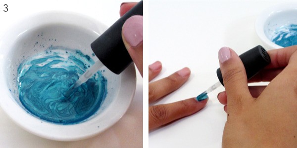 3. Dipingete le unghie