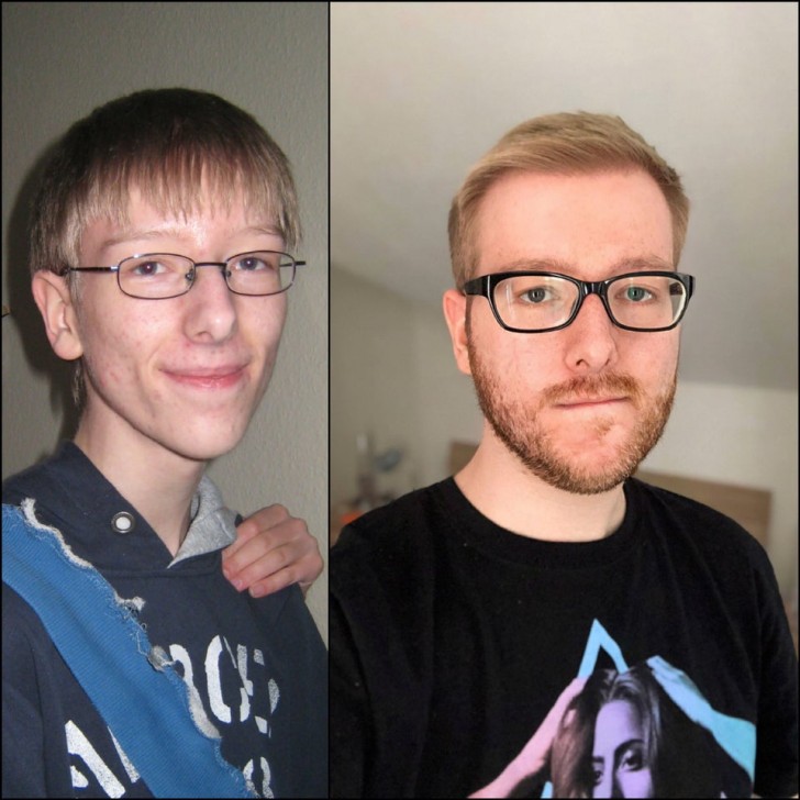 15. 7 years can really make a difference