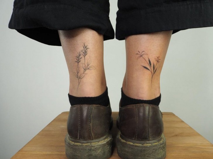 2. A delicadeza destas tatuagens podem inspirar...