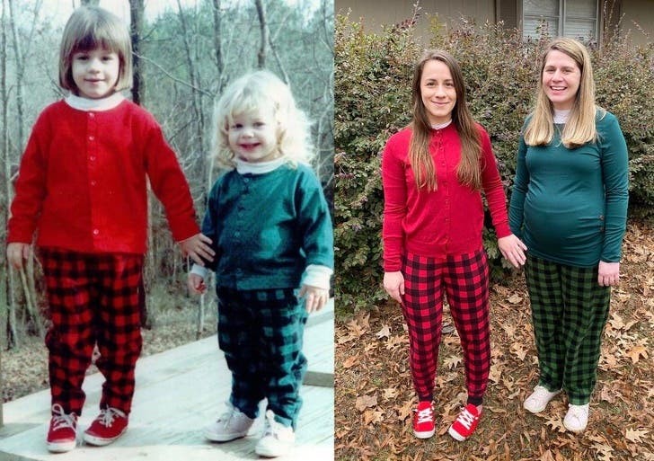 13. Sisters in Pajamas: 1991 - 2019!