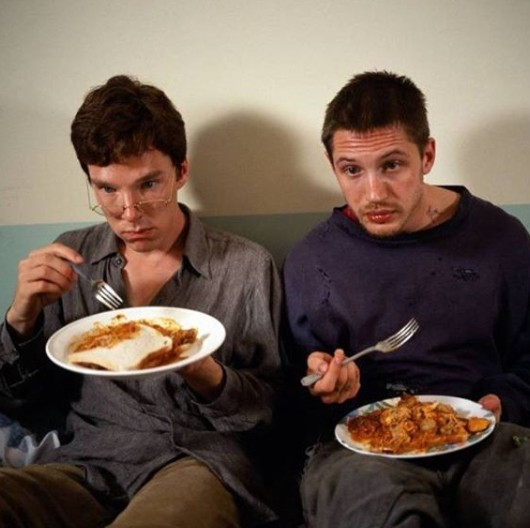 6. Benedict Cumberbatch and Tom Hardy as you've never seen them (maybe ..), in a 2007 movie