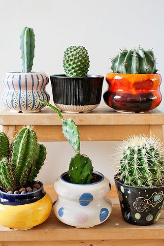 6. Laissez libre cours à votre imagination avec ces magnifiques vases en céramique, tous différents les uns des autres