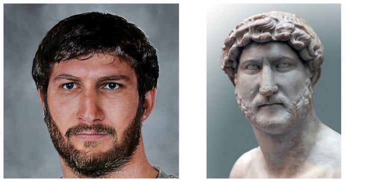 Der berühmte Kaiser Hadrian