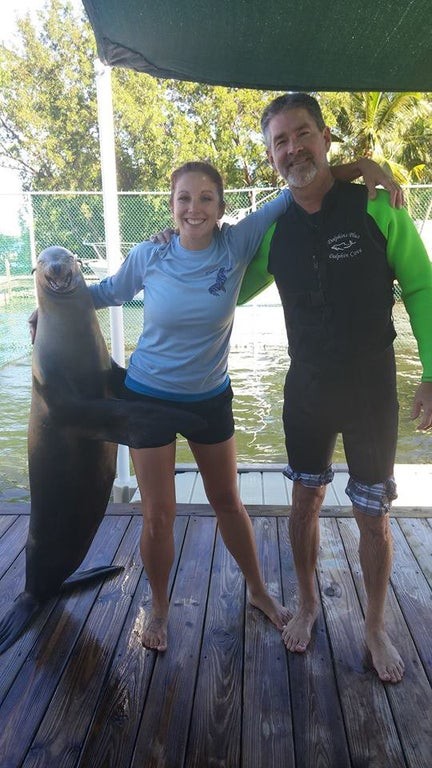 8. ¡La "feliz" expresión de la foca es simplemente irresistible!