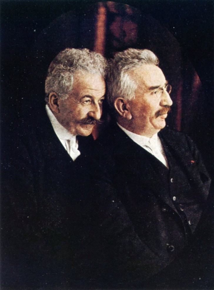 9. Die Brüder Lumiere, die ersten Regisseure in der Geschichte des Kinos, 1914