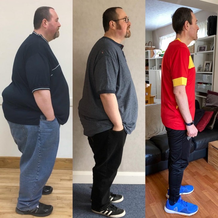 1. Dieser Mann hat eine Kleinigkeit von 138 kg abgenommen, womit er sich selbst und der ganzen Welt bewies, dass wollen können ist.