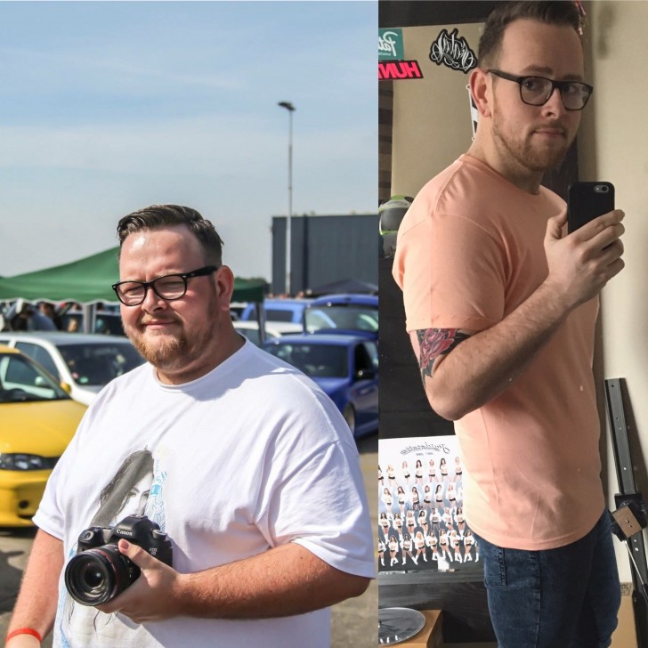 4. Ho perso 60 kg e finalmente mi sento bene con me stesso!