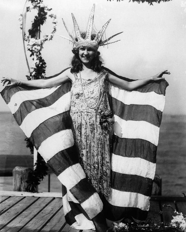 Första Miss America som fick sin krona år 1922