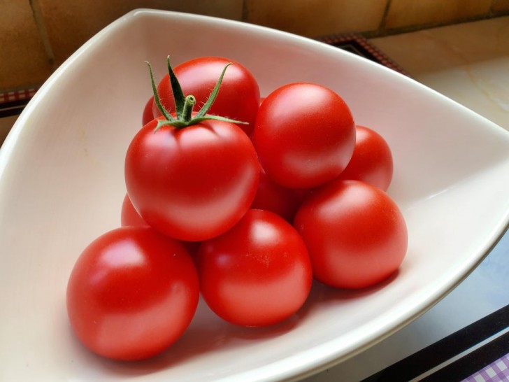 10. Perfekt runde Tomaten, gelinde gesagt einladend!