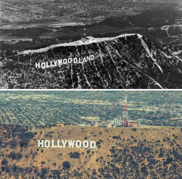 In den 20er Jahren war es Hollywoodland, jetzt ist es einfach... Hollywood!