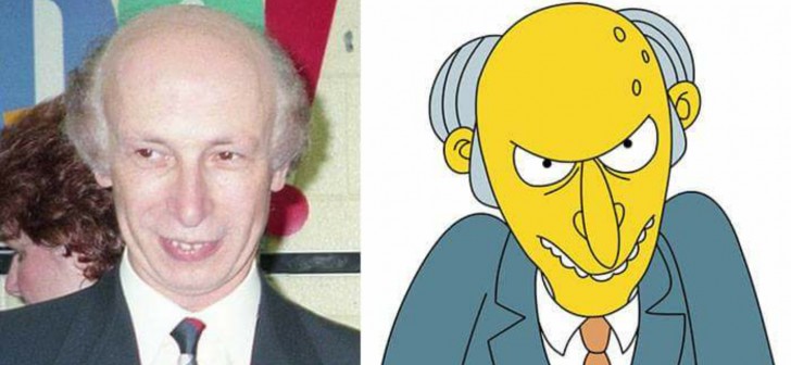 11. M. Burns des Simpsons en chair et en os !