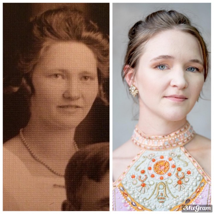 8. Minha bisavó norueguesa da minha idade: os genes não mentem!