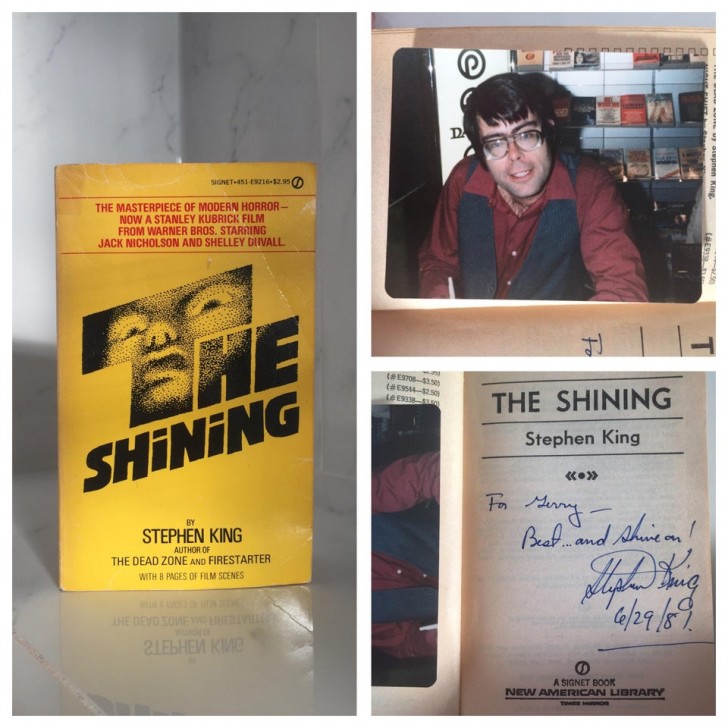 Ein von Stephen King signiertes Exemplar von The Shining für nur 1,99 Dollar!