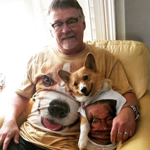 Ok, he certainly loves his dog in a special way ... but that's too much!