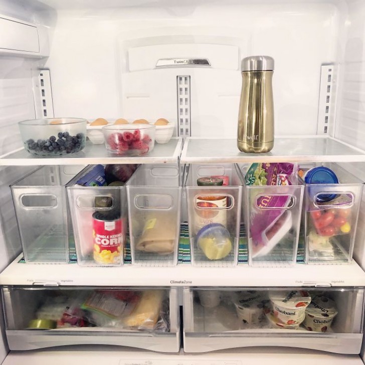 6. Auch verschiedene Behälter für den Kühlschrank... haben Sie schon daran gedacht?