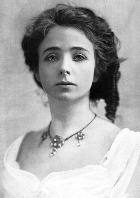 2. Maude Adams (1872 - 1953) was a very famous American theater actress, also celebrated by the painter Alphonse Mucha
