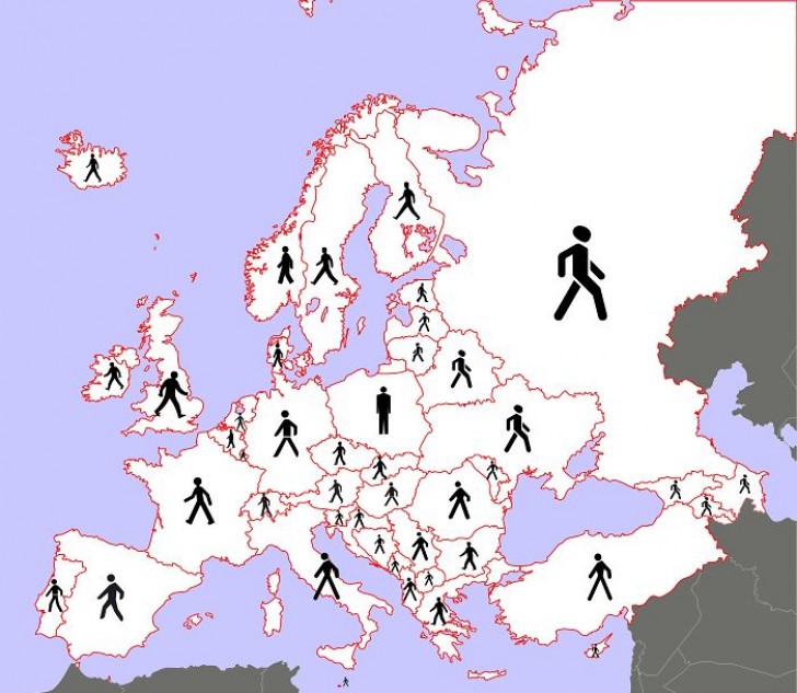 9. Pedoni e segnali stradali: ecco come li vedono in ogni Stato europeo