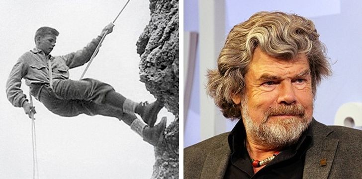 2. Reinhold Messner foi o primeiro a escalar o Everest sem um suplemento de oxigênio
