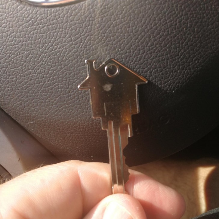 15. Siamo sinceri: tutti vorremmo una chiave di casa come questa!