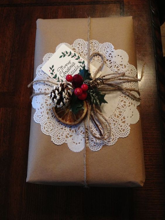 12. Klassiek elegante kerst geschenkverpakkingen