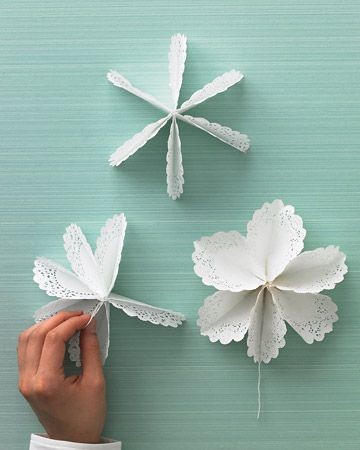 2. Des fleurs en papier, pour décorer de tout