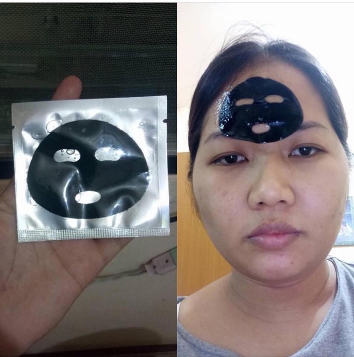 20. Well, we can't say that she didn't receive her "black mask" ...